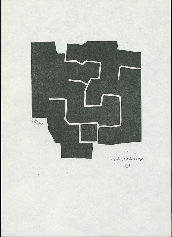 Eduardo Chillida - Pantheon edition. 1975.