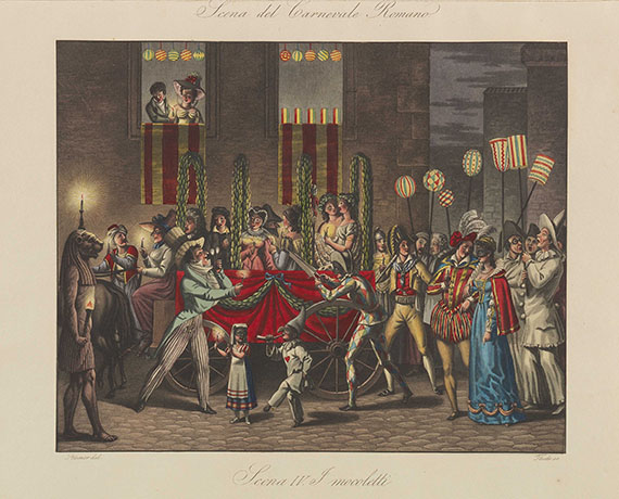 Francesco Valentini - Valentini, F., Trattato su la Commedia dell´Arte. 1826. - 