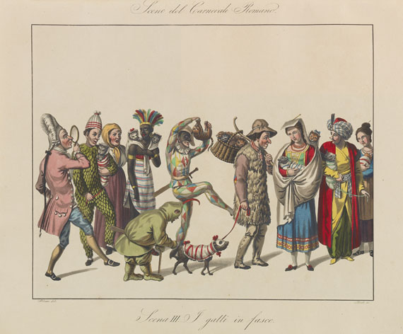 Francesco Valentini - Valentini, F., Trattato su la Commedia dell´Arte. 1826. - 