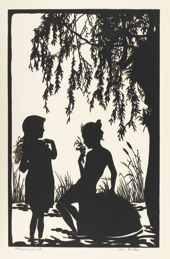 Alfons Fiedler - Graphik Vergleichssammlung. 2 Bde. 1978. - 