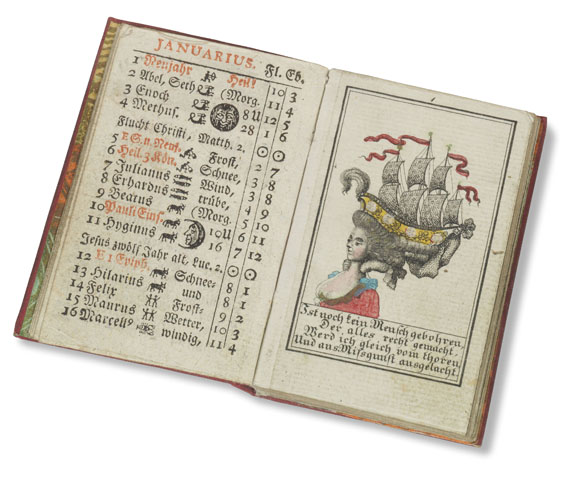   - Hamburgischer Schreib-Kalender. 1783. - 