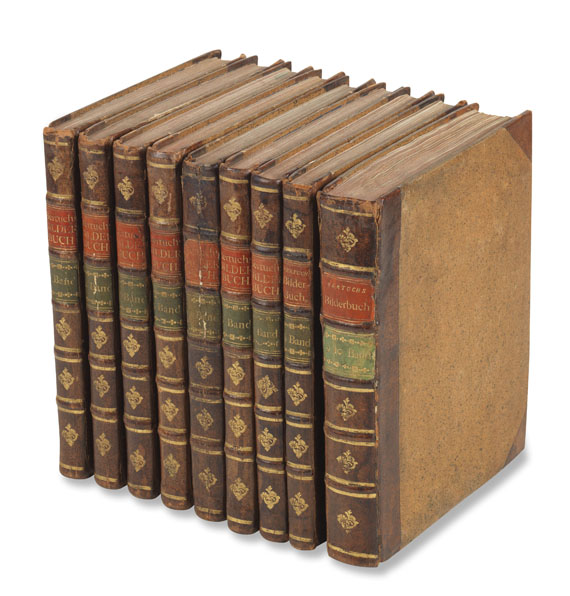 Friedrich Johann Justin Bertuch - Bilderbuch zum Nutzen und Vergnügen. 1801-1805. 10 Bde. in 9 Bdn. - 