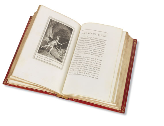 Francois Fénelon - Les aventures des Télémaque. 1790. 2 Bde.. - 