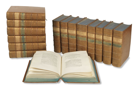 Jean-Jacques Rousseau - Oeuvres. 1780-82. 15 Bde.. - 