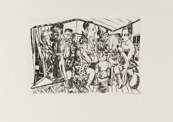 Max Beckmann - Jahrmarkt - 