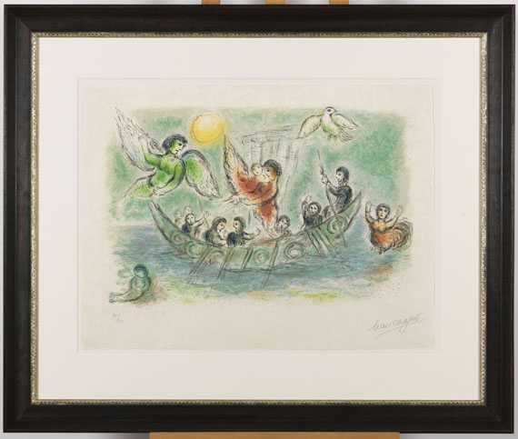 Marc Chagall - Die Sirenen - Frame image