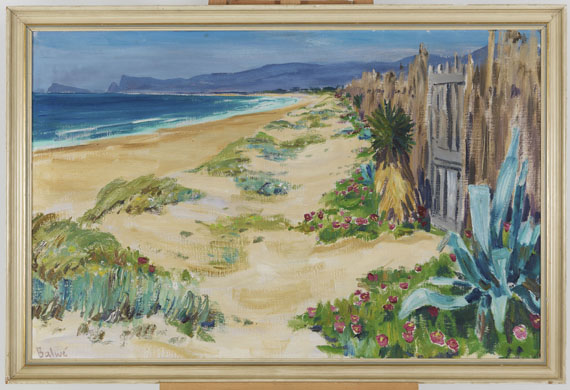 Arnold Balwé - Südlicher Strand (Gaëta) - Frame image