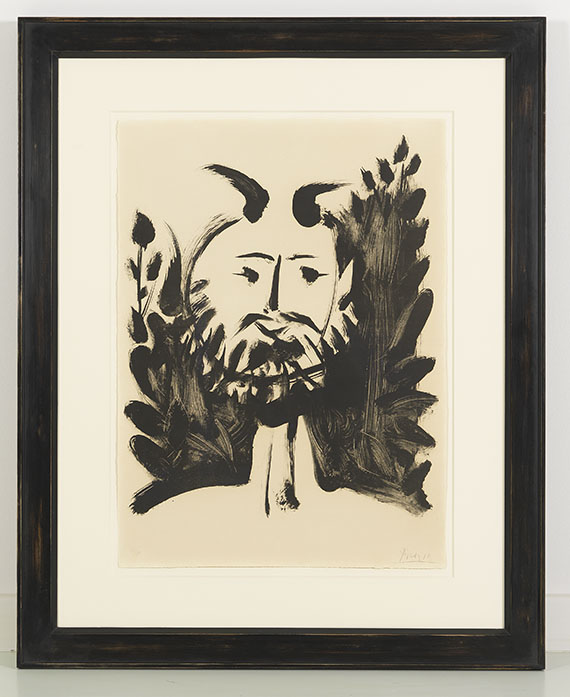Pablo Picasso - Faune souriant - Frame image