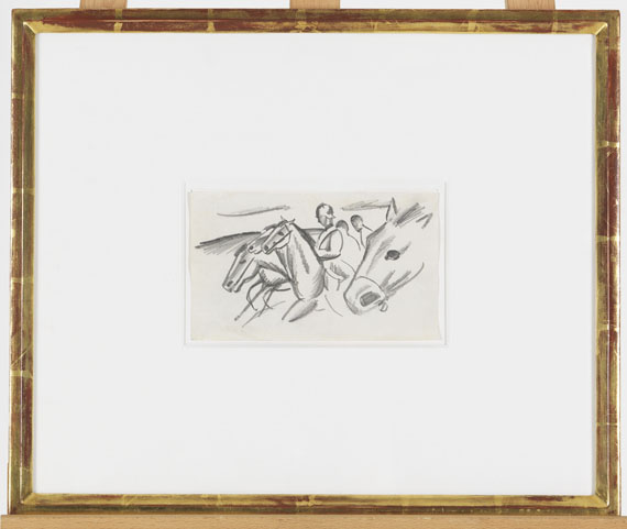 August Macke - Kürassiere - Frame image