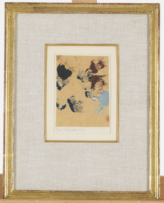 Kurt Schwitters - Ohne Titel (Spritzen Farbe) - Frame image