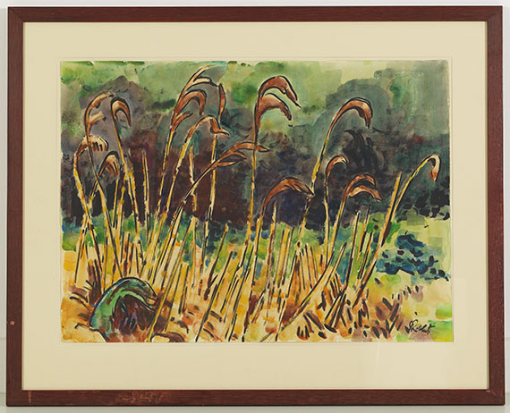 Karl Schmidt-Rottluff - Gräser - Frame image