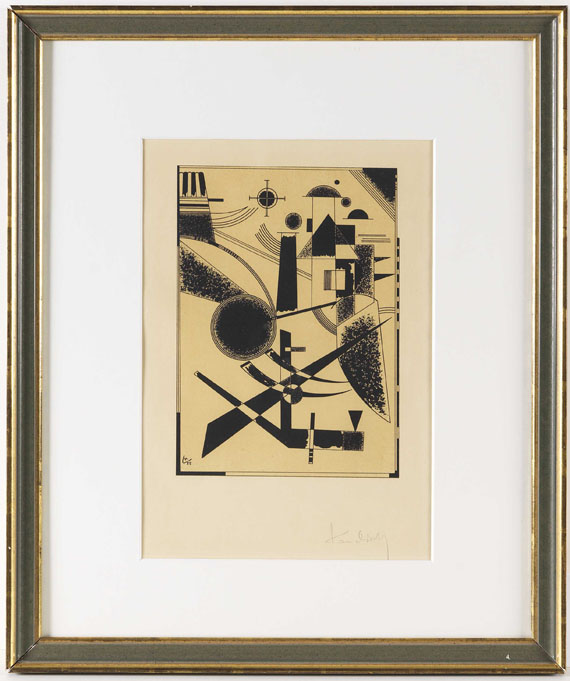 Wassily Kandinsky - Lithographie No. III - Frame image