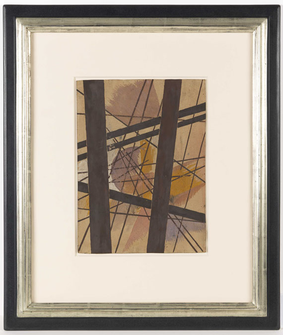 Ljubov Sergeevna Popova - Raum-Kraft Komposition - Frame image