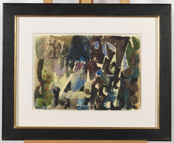 Eduard Bargheer - Nächtlicher Garten - Frame image