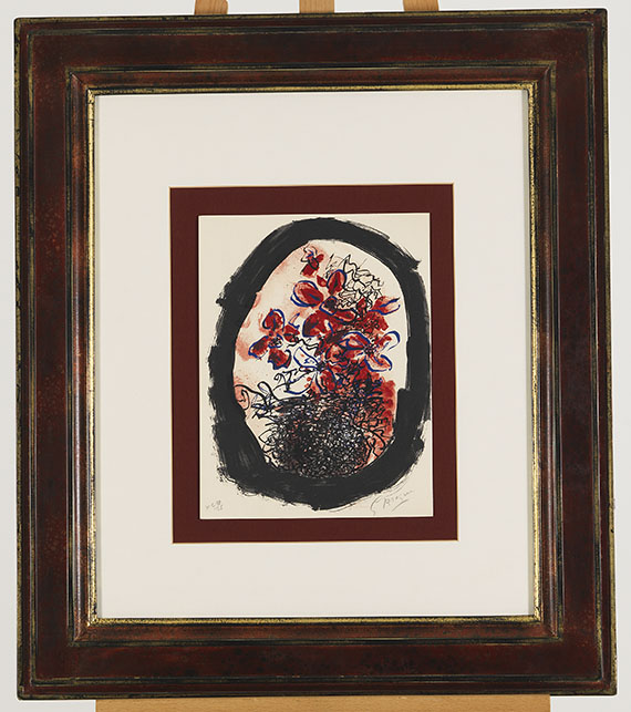 Georges Braque - Frontispiz "Braque Lithographe" - Frame image