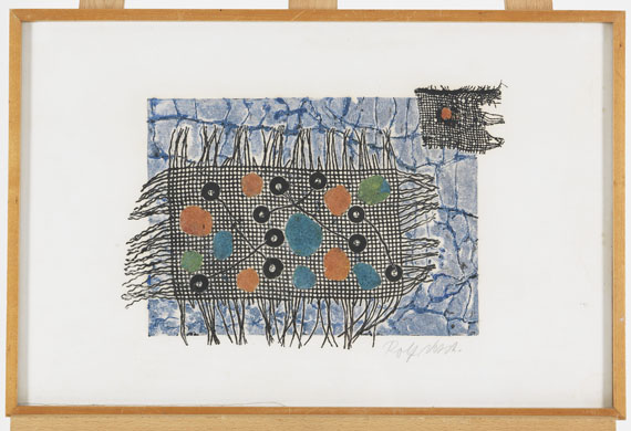 Rolf Nesch - Das kleine Tier - Frame image