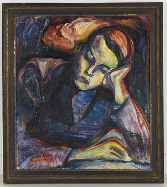 Maria von Heider-Schweinitz - Schlafender Junge - Frame image