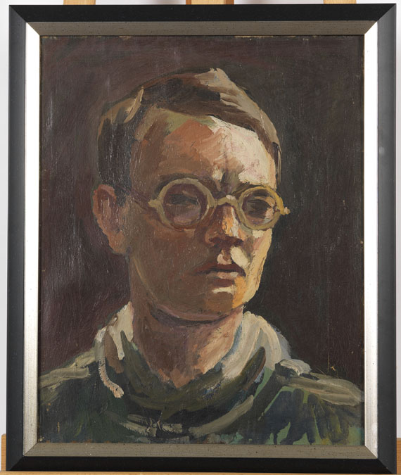 Willy Robert Huth - Selbstporträt - Frame image