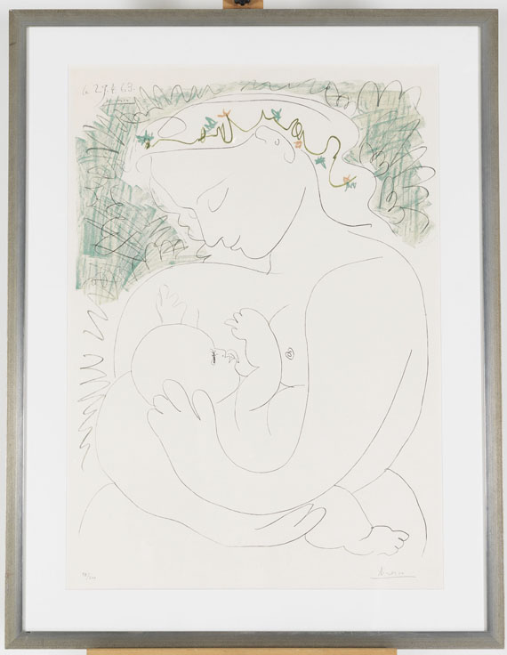 Pablo Picasso - Grande Maternité - Frame image