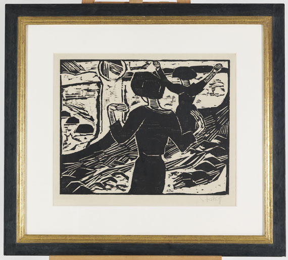 Karl Schmidt-Rottluff - Die Sonne - Frame image
