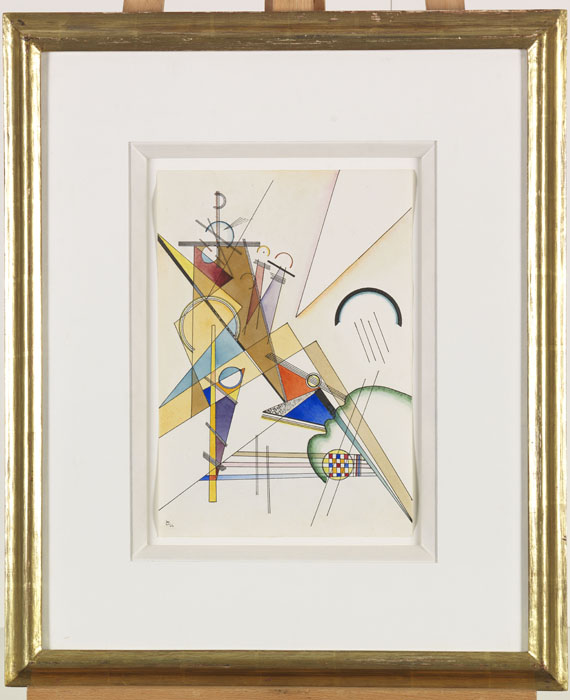 Wassily Kandinsky - Gewebe - Frame image