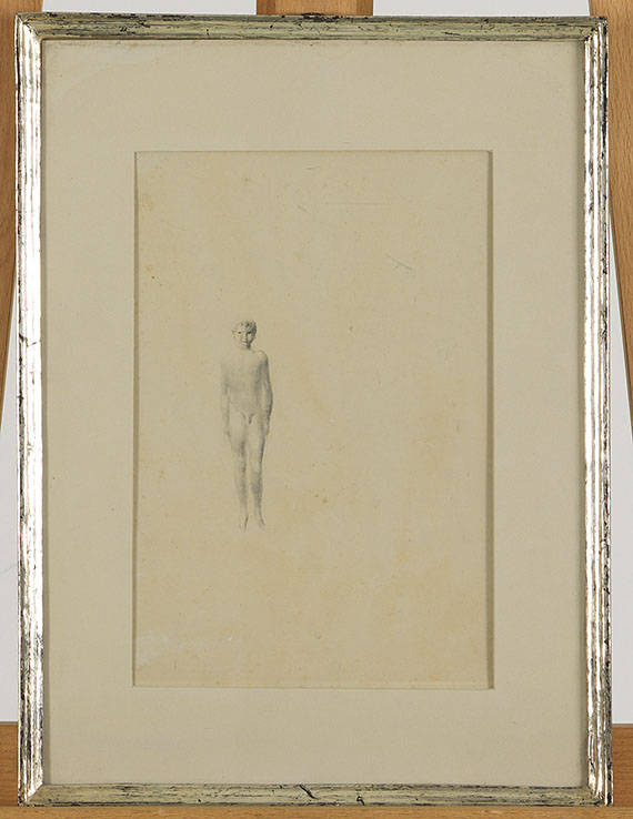 Otto Meyer-Amden - Stehender Knabenakt - Frame image