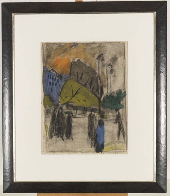 William Straube - Straßenansicht Berlin - Frame image