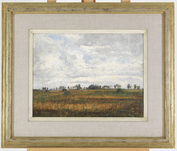 Paul Baum - Moorlandschaft bei Dachau - Frame image
