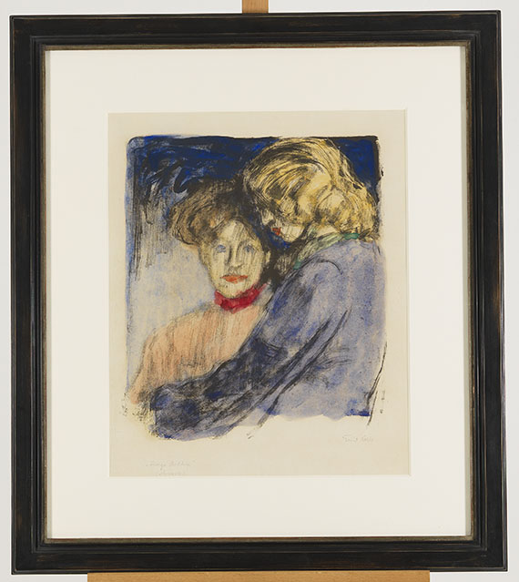Emil Nolde - Junge Mädchen (Ada Nolde und Lis Vilstrup) - Frame image