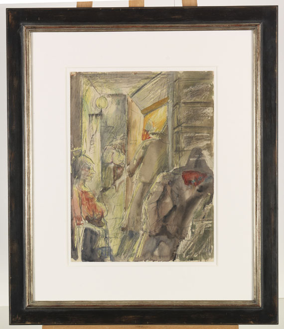 Otto Dix - Hamburger Kneipe - Frame image