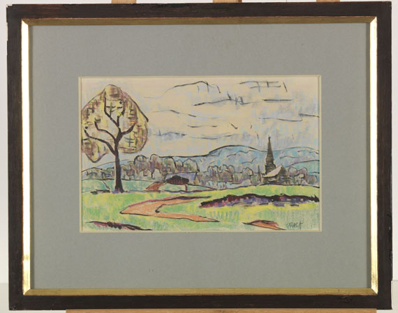 Karl Schmidt-Rottluff - Rabenstein bei Rottluff (Vorfrühling) - Frame image