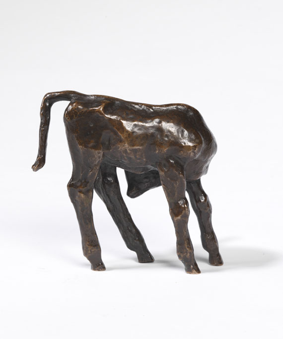 Renée Sintenis - Junger Stier - Back side