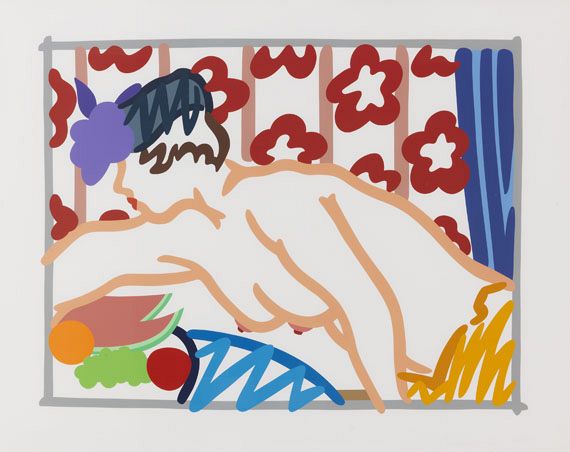 Tom Wesselmann - Judy reaching over table