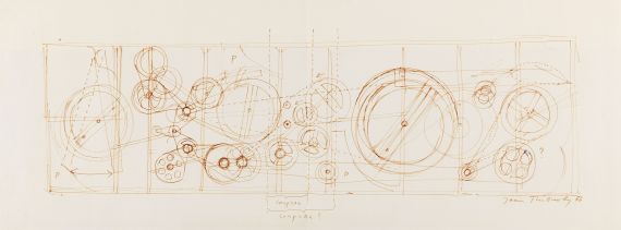 Jean Tinguely - Requiem pour une feuille morte