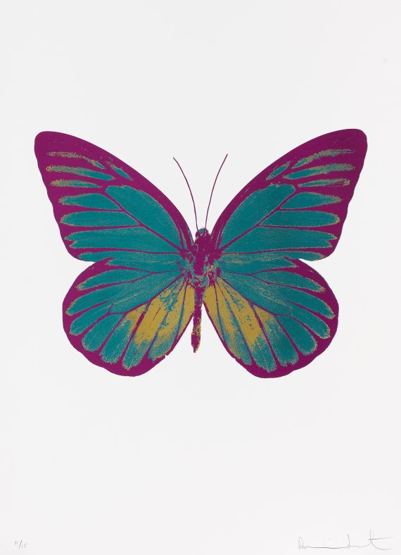 Damien Hirst - The Souls I - IV (Oriental Gold) - 