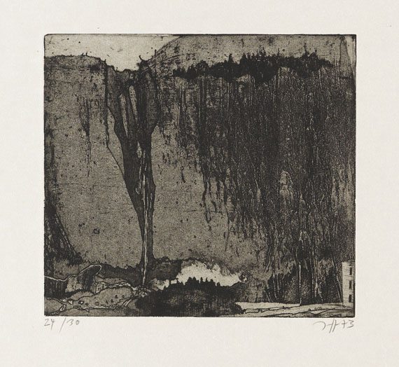 Horst Janssen - Landschaften - 