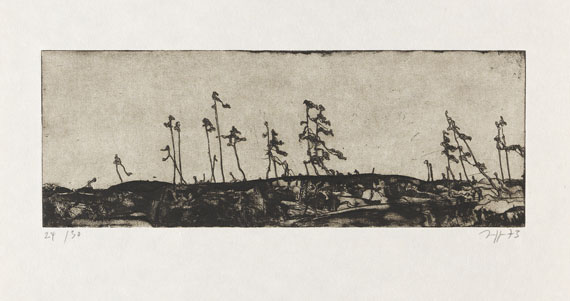 Horst Janssen - Landschaften - 