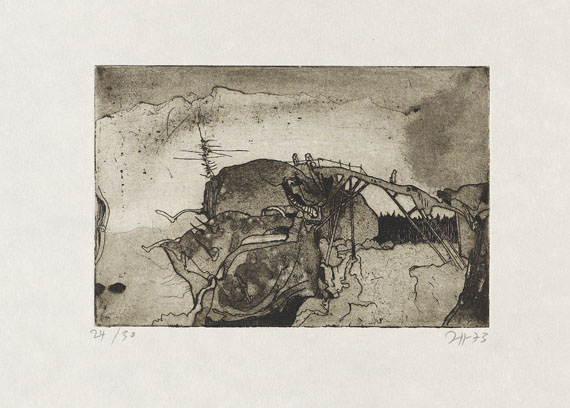 Horst Janssen - Landschaften - 
