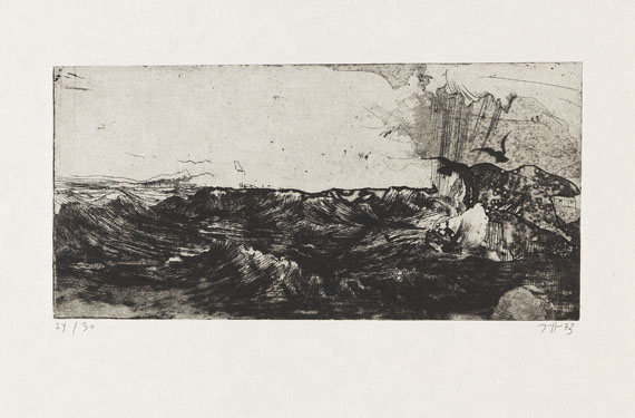 Horst Janssen - Landschaften - 