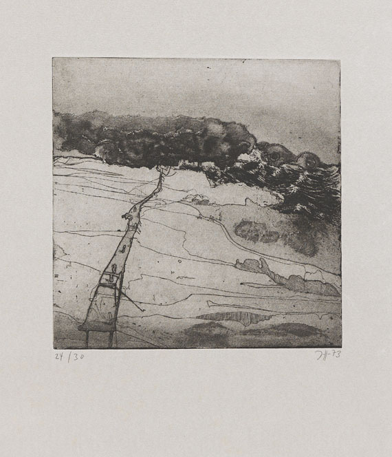 Horst Janssen - Landschaften - 
