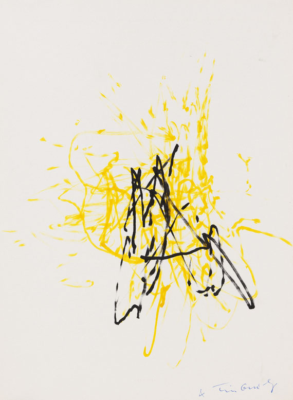 Jean Tinguely - Metamatic 7 (Maschinenbild Haus Lange. Bauanleitung) - 