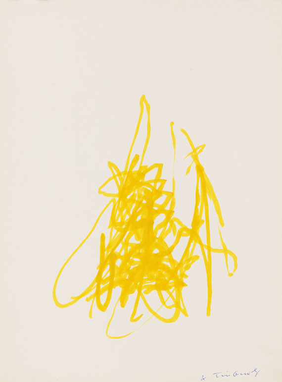 Jean Tinguely - Metamatic 7 (Maschinenbild Haus Lange. Bauanleitung) - 