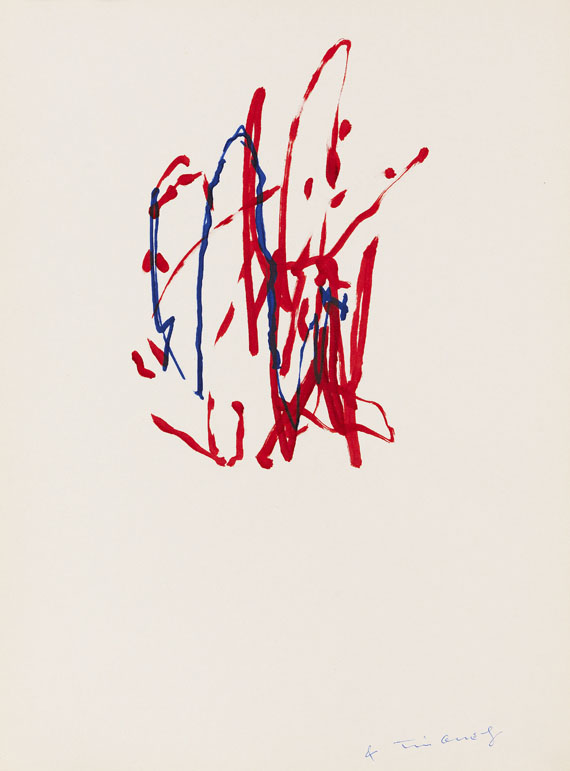 Jean Tinguely - Metamatic 7 (Maschinenbild Haus Lange. Bauanleitung) - 
