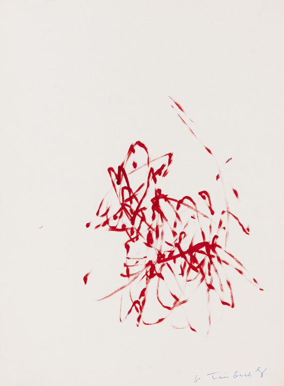 Jean Tinguely - Metamatic 7 (Maschinenbild Haus Lange. Bauanleitung) - 