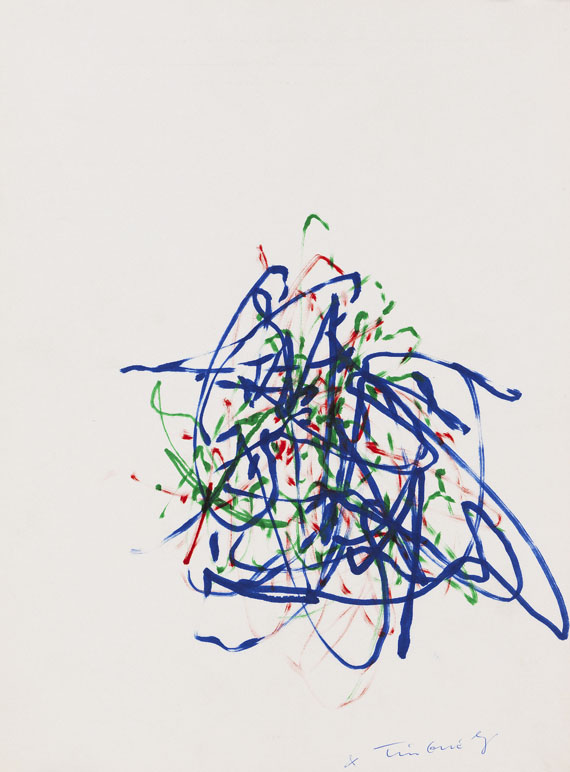 Jean Tinguely - Metamatic 7 (Maschinenbild Haus Lange. Bauanleitung) - 