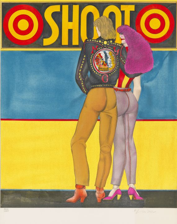 Richard Lindner - New York - Fun City - 
