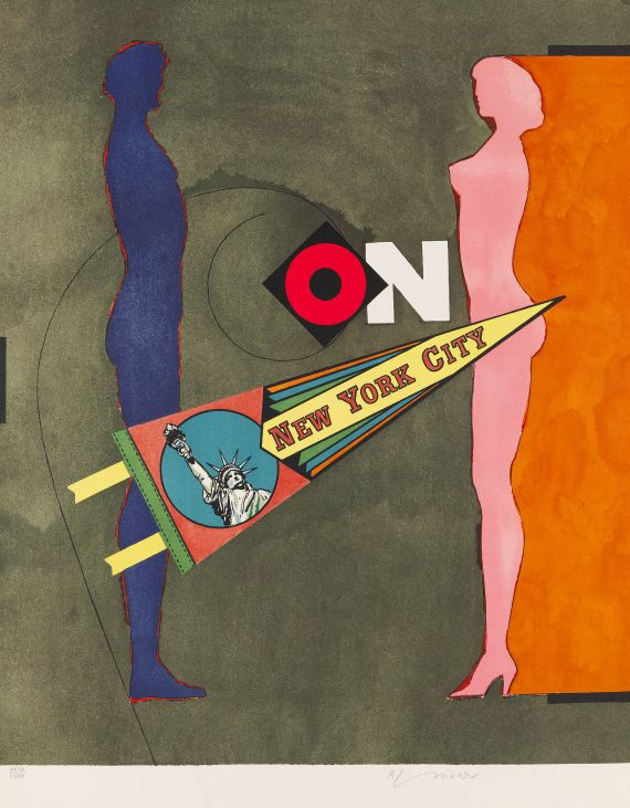 Richard Lindner - New York - Fun City - 