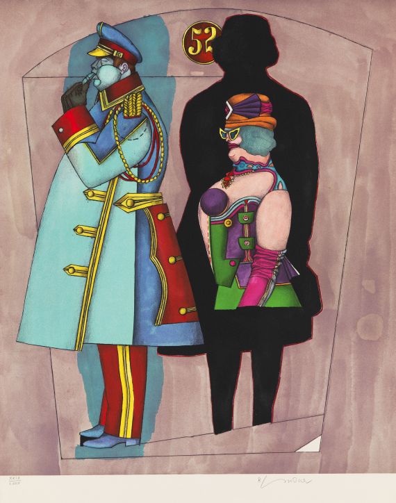 Richard Lindner - New York - Fun City - 