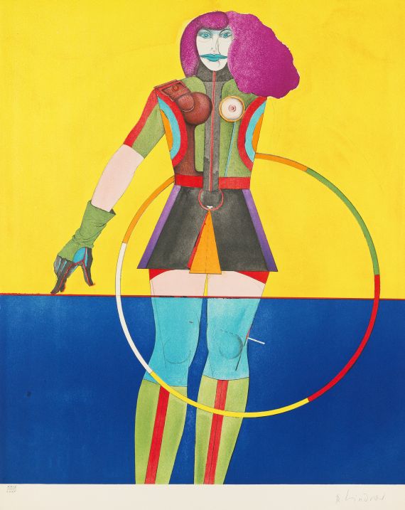 Richard Lindner - New York - Fun City - 