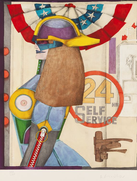 Richard Lindner - New York - Fun City - 